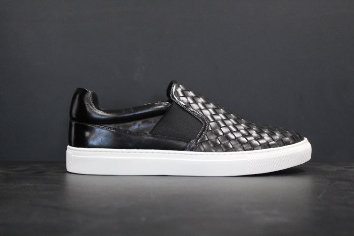 PAUL WARMER BRAIDED LOAFER BLACK