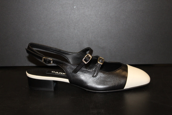 CAREL ABRICOT FLAT BLACK BEIGE