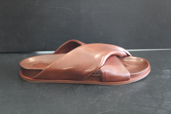 PAUL WARMER TWISTED NAPPA SANDAL COGNAC