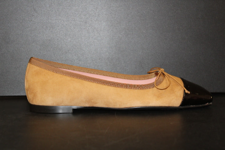 PRETTY BALLERINA CAMILLE TAN SUEDE