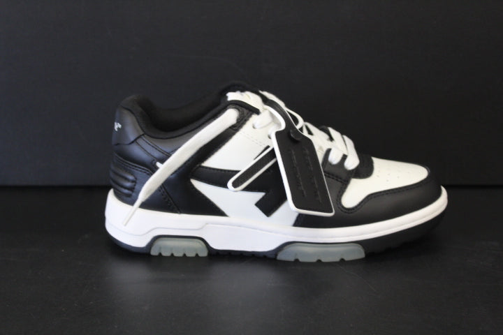 OFF WHITE OUT OFF OFFICE CALF LEATHER WHITE BLACK