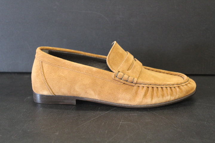 POSA PENNY LOAFER WRINKLE COGNAC