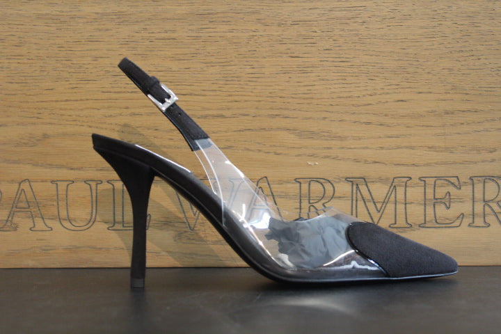 ALAIA LE COEUR SLING 90 NOIR