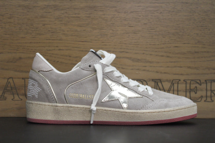GOLDEN GOOSE SUPERSTAR BALLSTAR TAUPE PEARLS