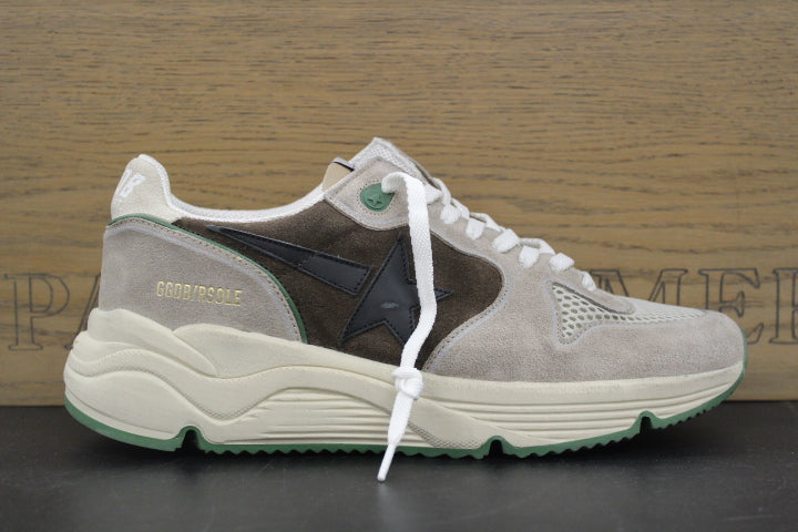 GOLDEN GOOSE RUNNING SOLE BROWN BEIGE