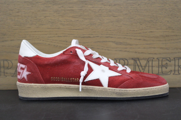 GOLDEN GOOSE BALL STAR RED WHITE