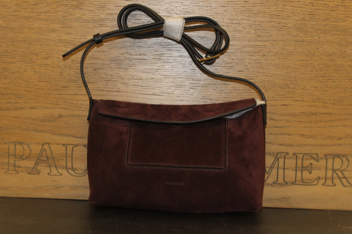 WANDLER PENELOPE SLOUCH MINI ACAI SUEDE