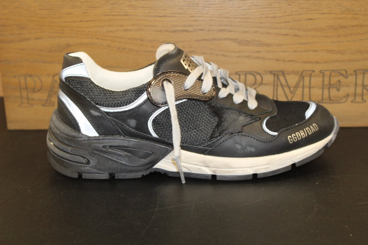 GOLDEN GOOSE RUNNING DAD BLACK DARK GREY