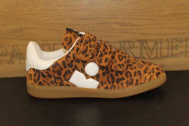 ISABEL MARANT BETH LEOPARD SNEAKER
