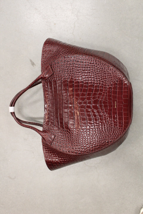 WANDLER HORTENSIA SHOPPER BORDO CROC