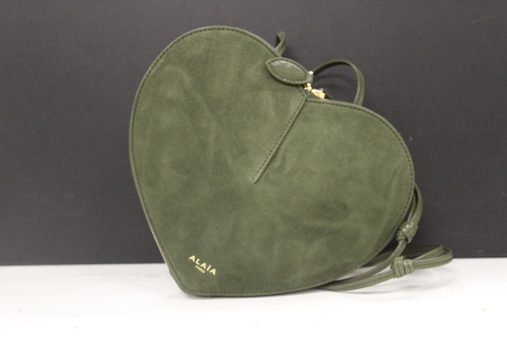 ALAIA LE COEUR OLIVE