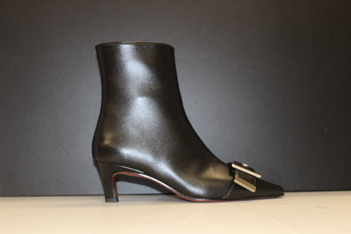 PAUL WARMER 90'S SQUARE BOOTIE BLACK