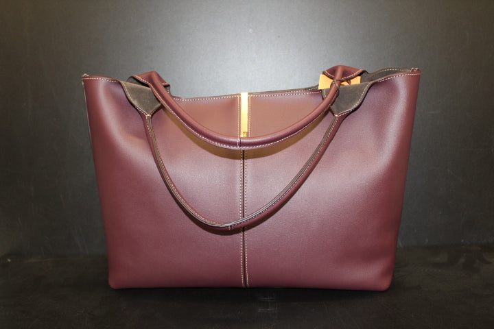 TOD'S SHOPPING BAG MEDIUM BORDEAUX