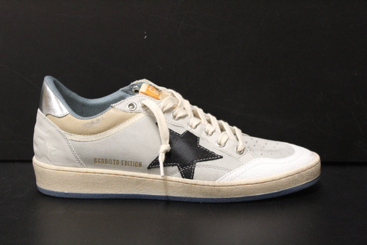 GOLDEN GOOSE BALL STAR PEARL GREY WHITE