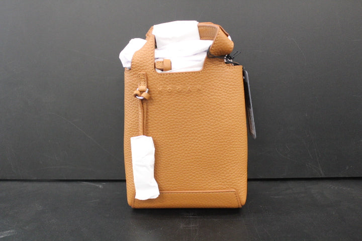 HOGAN SHOPPING BAG MINI COGNAC