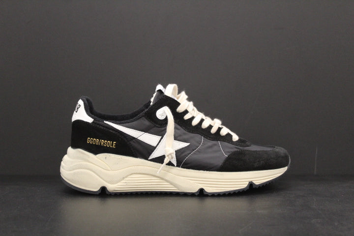 GOLDEN GOOSE RUNNING SOLE BLACK/WHITE