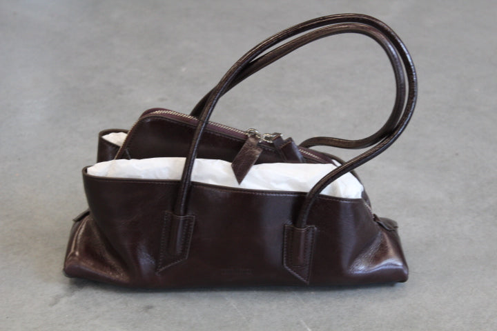 THE ATTICO PASSEGGIATA SMALLDARK BROWN
