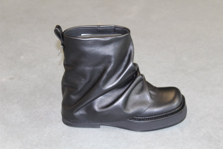 THE ATTICO MINI ROBIN COMBAT black