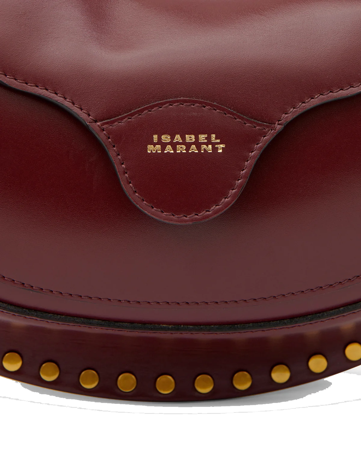 ISABEL MARANT OSKAN MOON POCKET BURGUNDY