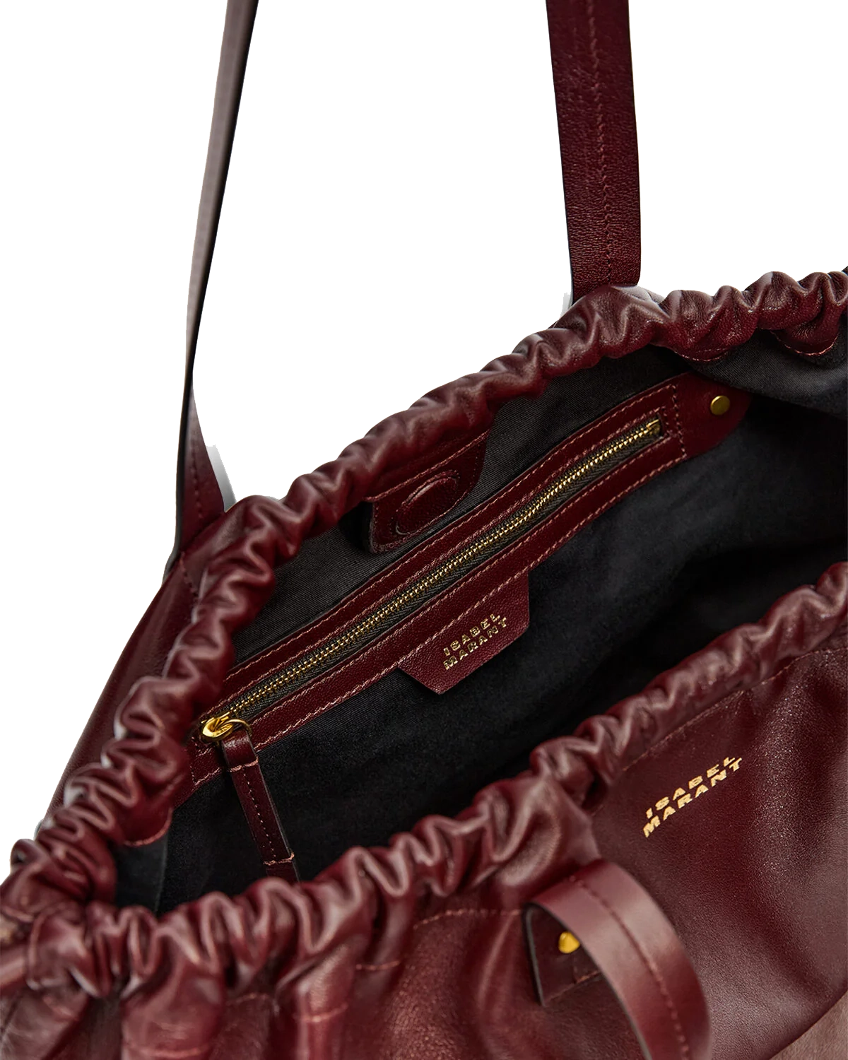ISABEL MARANT SILVEN BURGUNDY