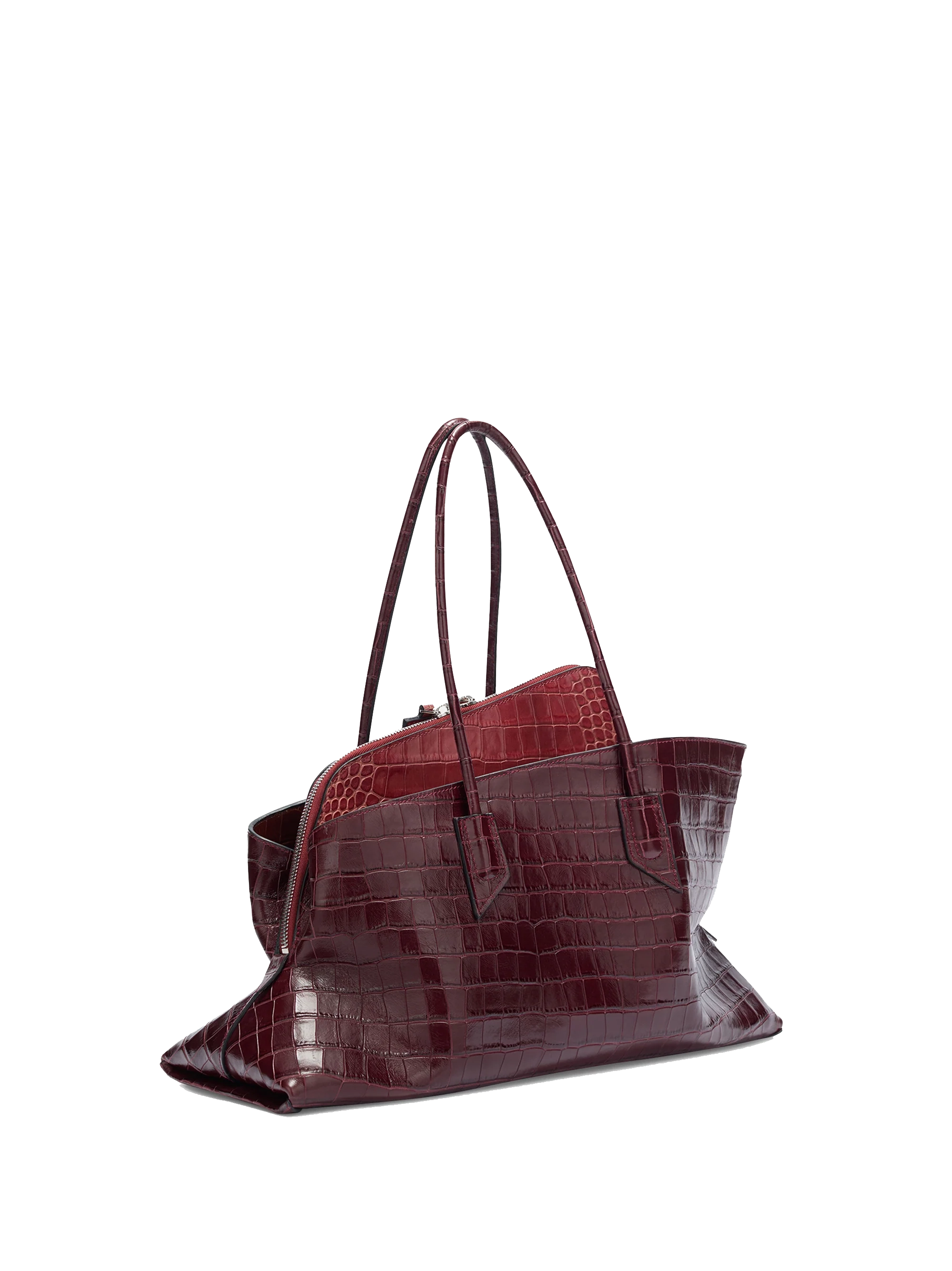THE ATTICO LE PASSEGGIATA MEDIUM FADED BORDO