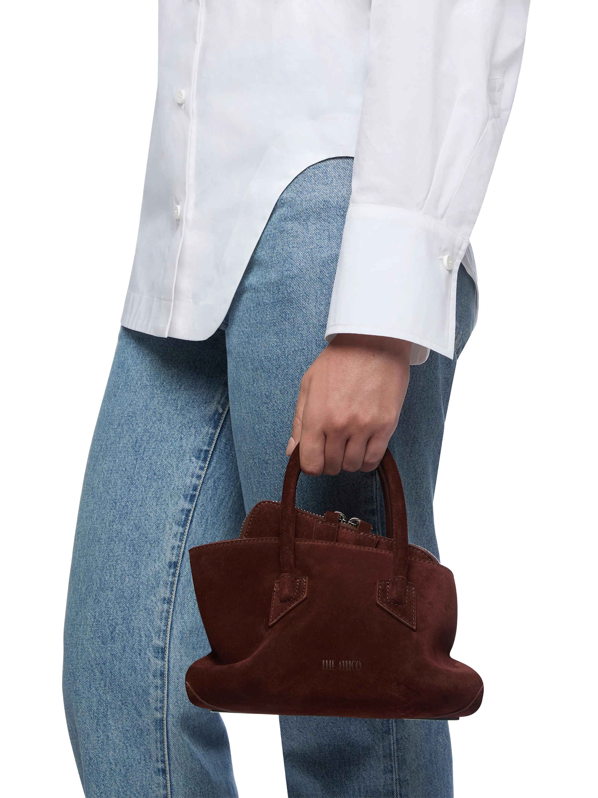 THE ATTICO LE PASSEGGIATA MINI LIGHT CHOCO