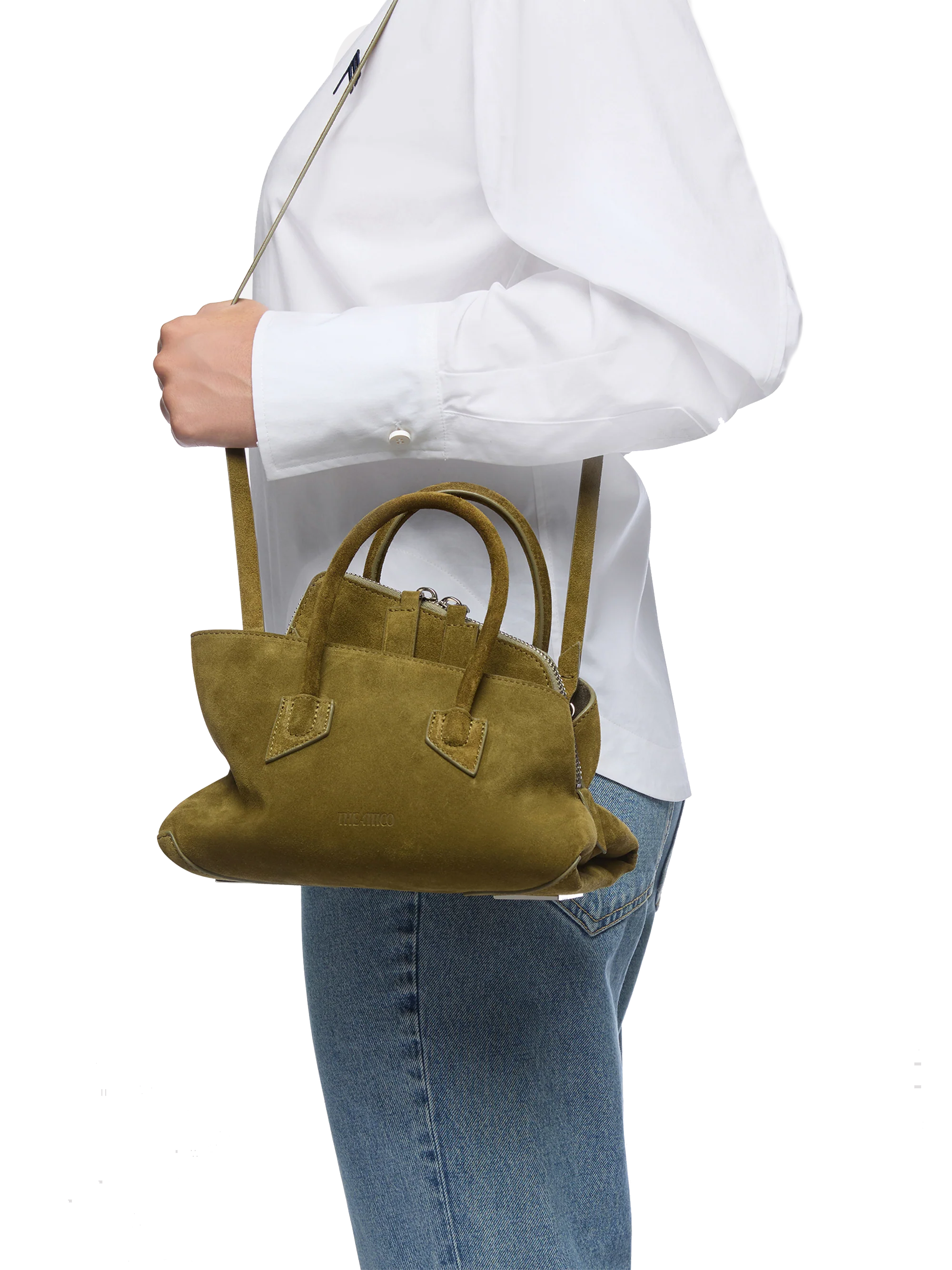 THE ATTICO LE PASSEGGIATA MINI KAKI