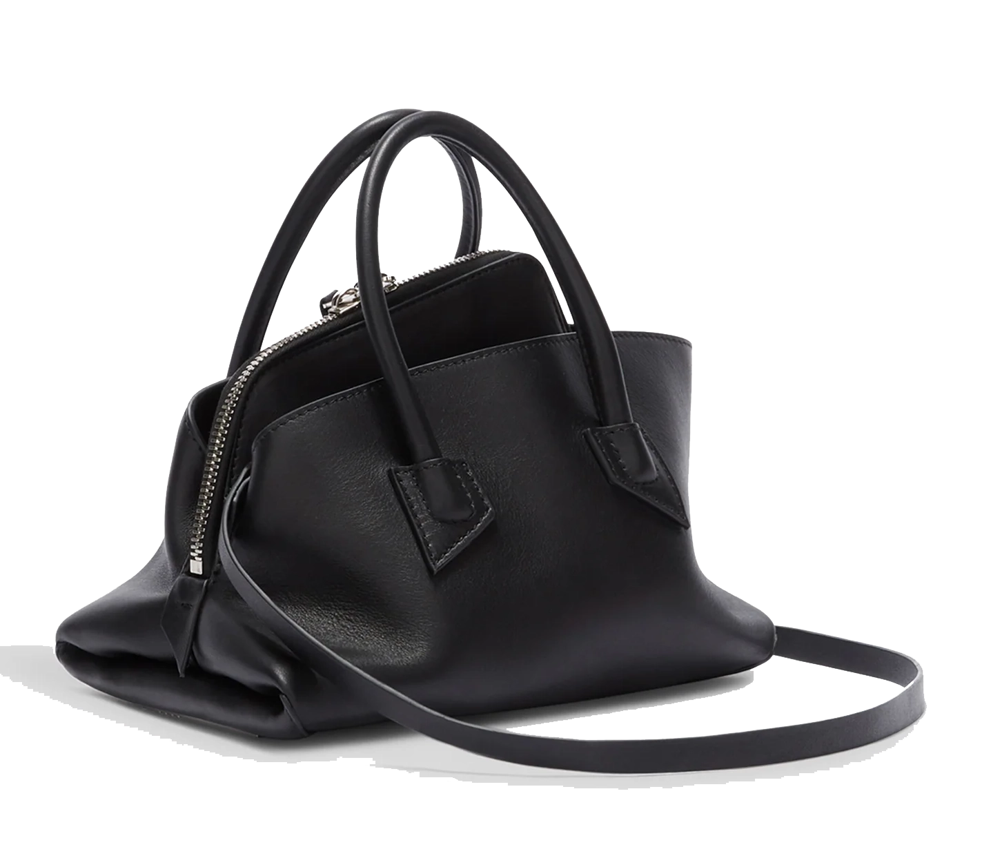 THE ATTICO LE PASSEGGIATA MINI BLACK