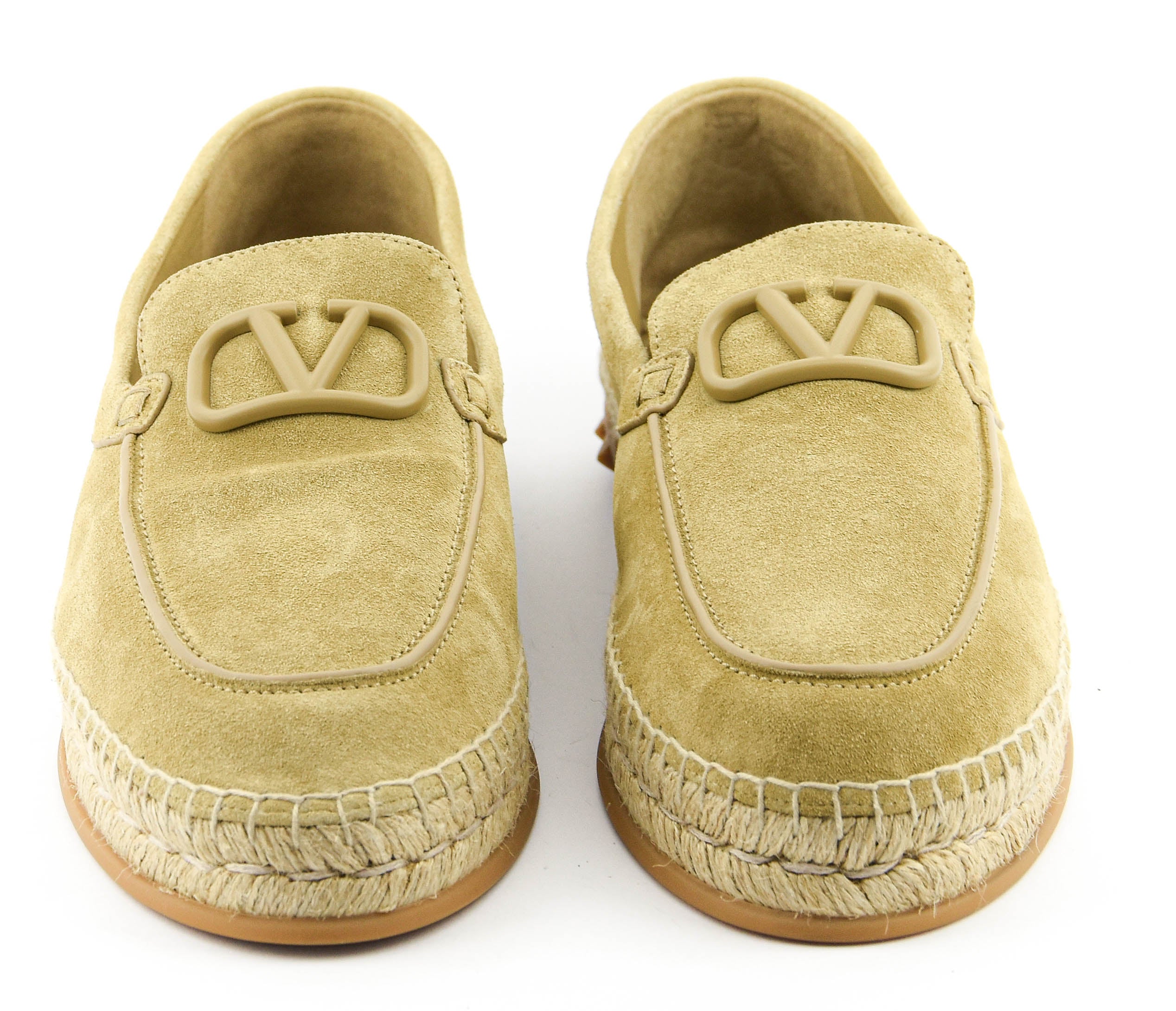 VALENTINO GARAVANI V-LOGO ESPADRILLE SAND