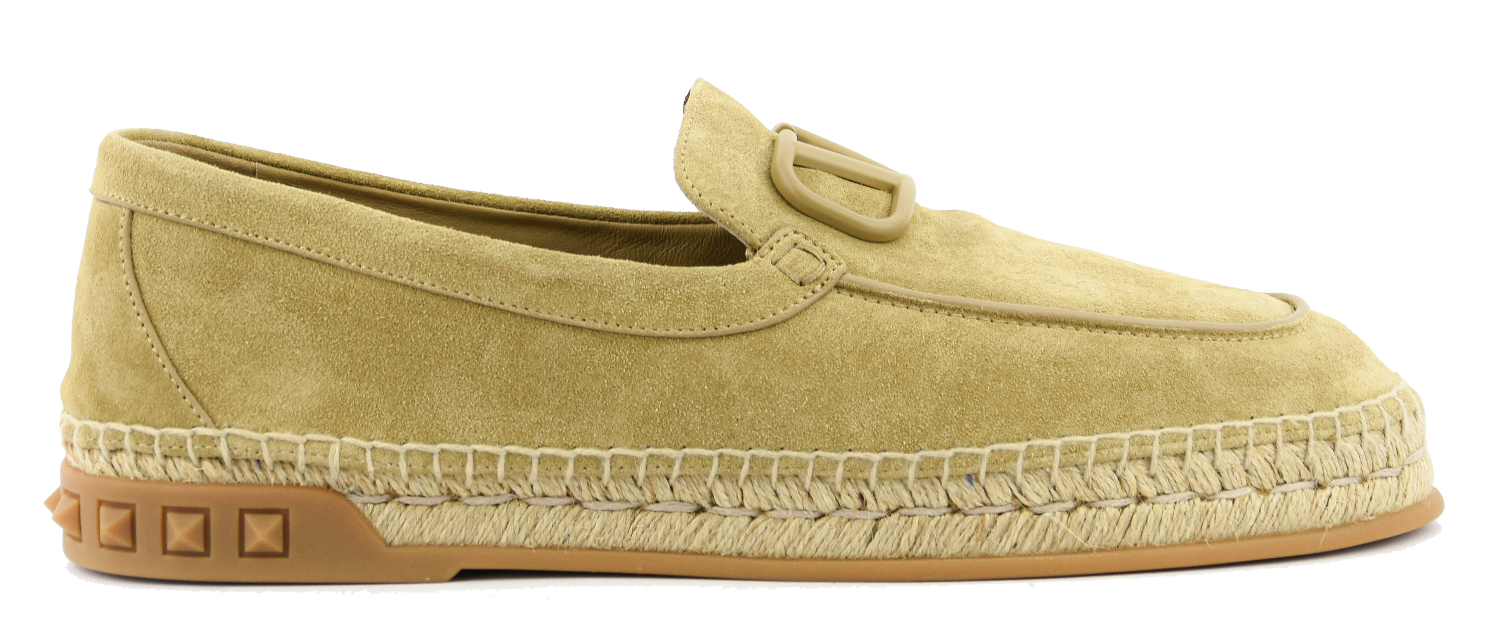 VALENTINO GARAVANI V-LOGO ESPADRILLE SAND