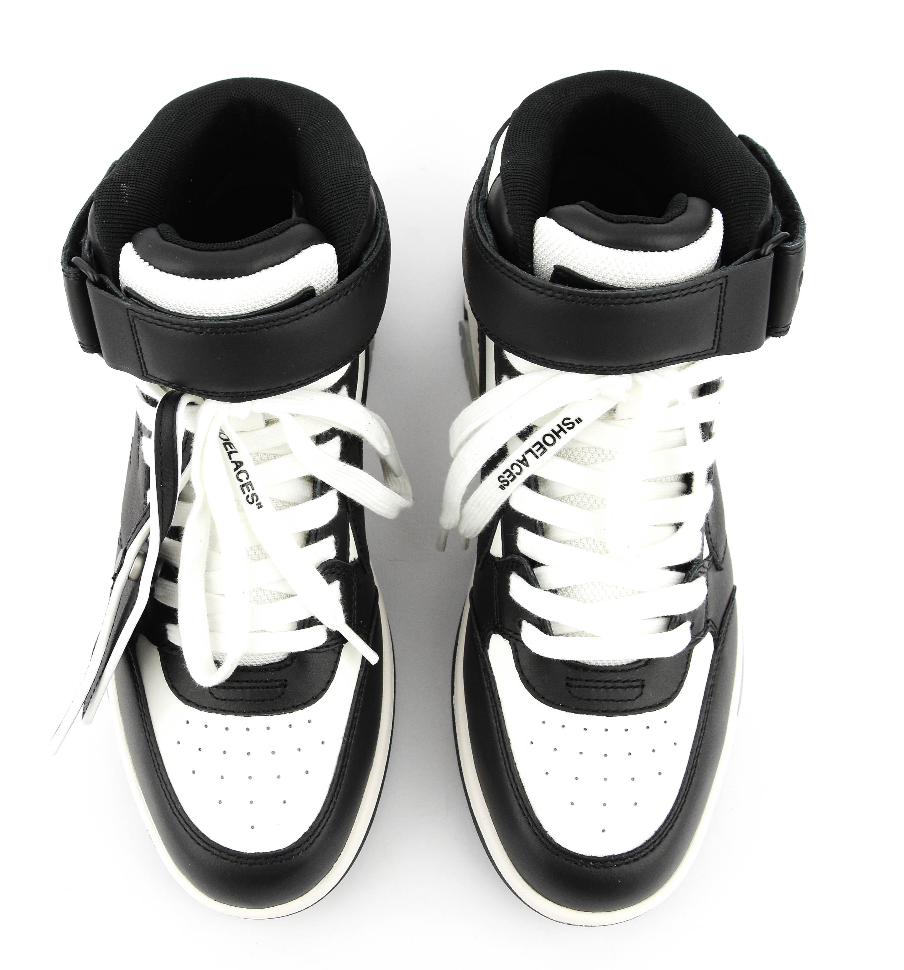 OFF WHITE OUT OF OFFICE MIDTOP BLACK WHITE