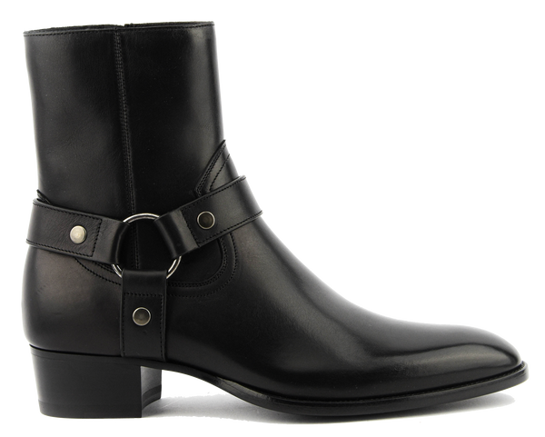 SAINT LAURENT WYATT HARNESS BOOT Paul warmer