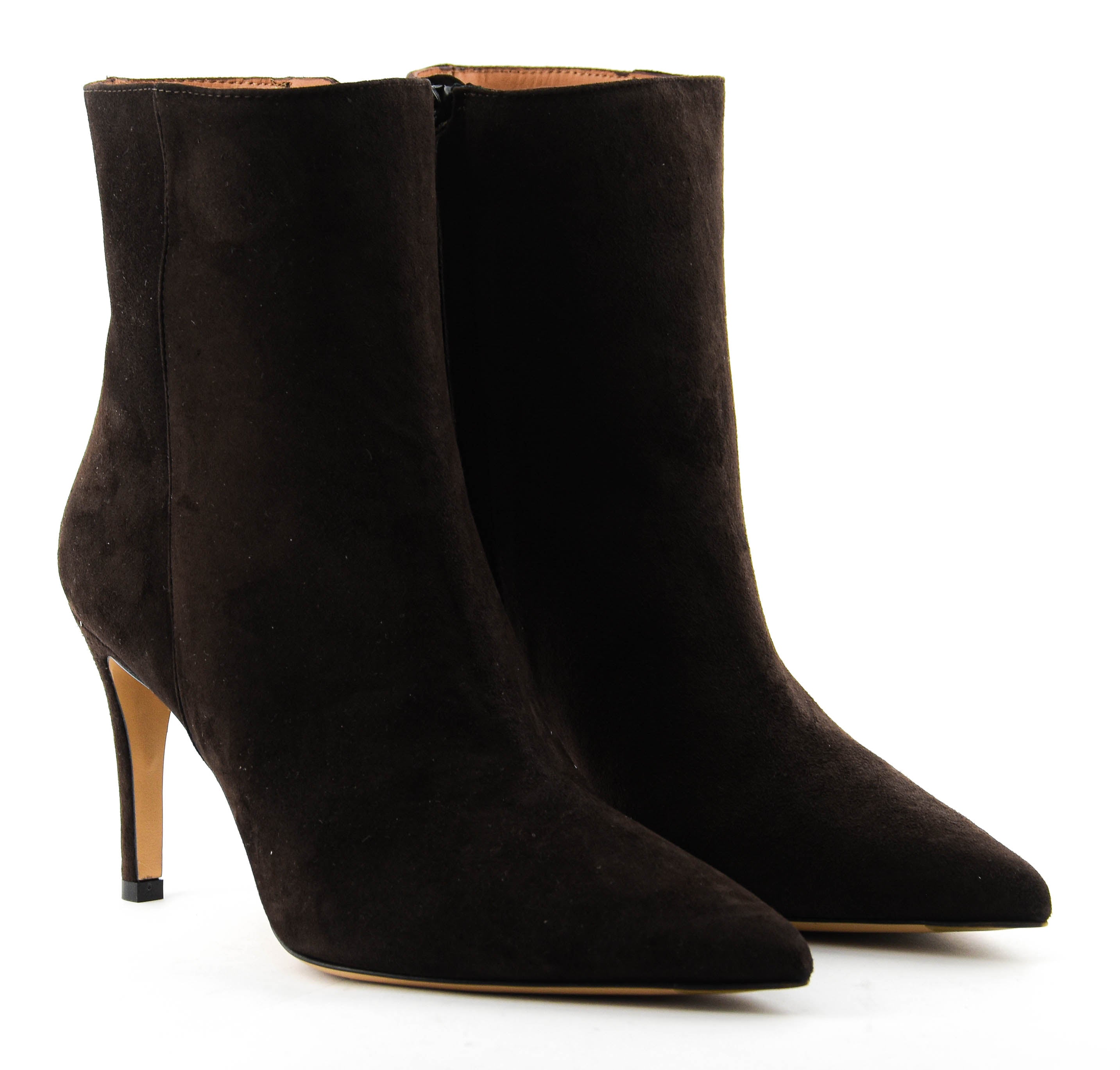 ROBERTO FESTA LUISA BOOTIE HIGH HEEL BROWN