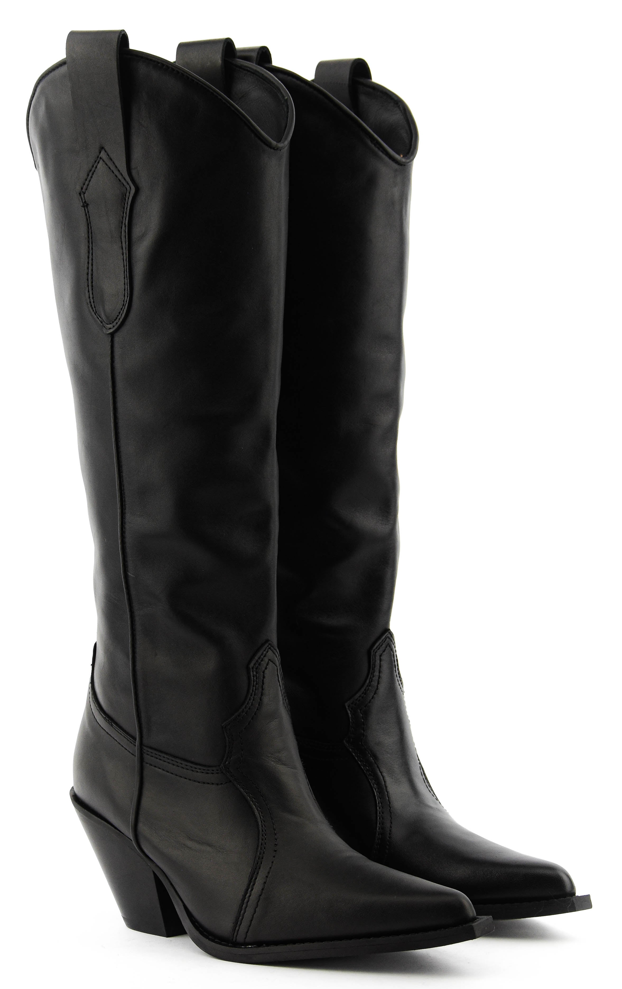 TORAL WESTERN BOOT BLACK