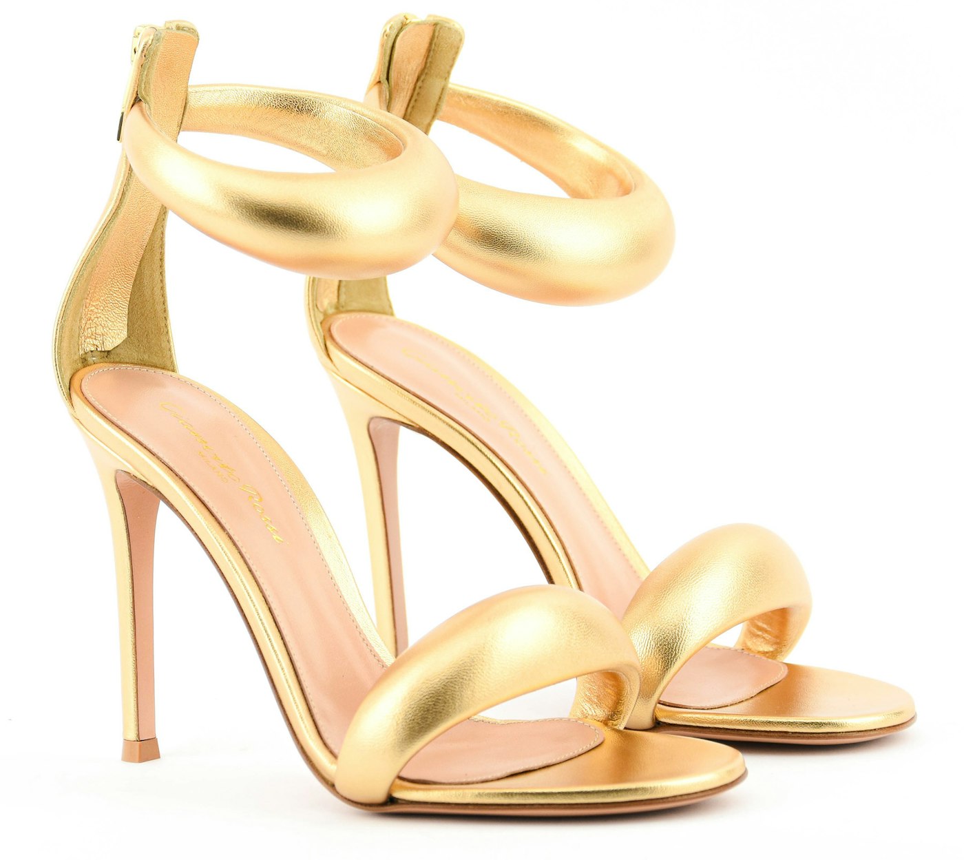 GIANVITO ROSSI BIJOUX SANDAL GOLD