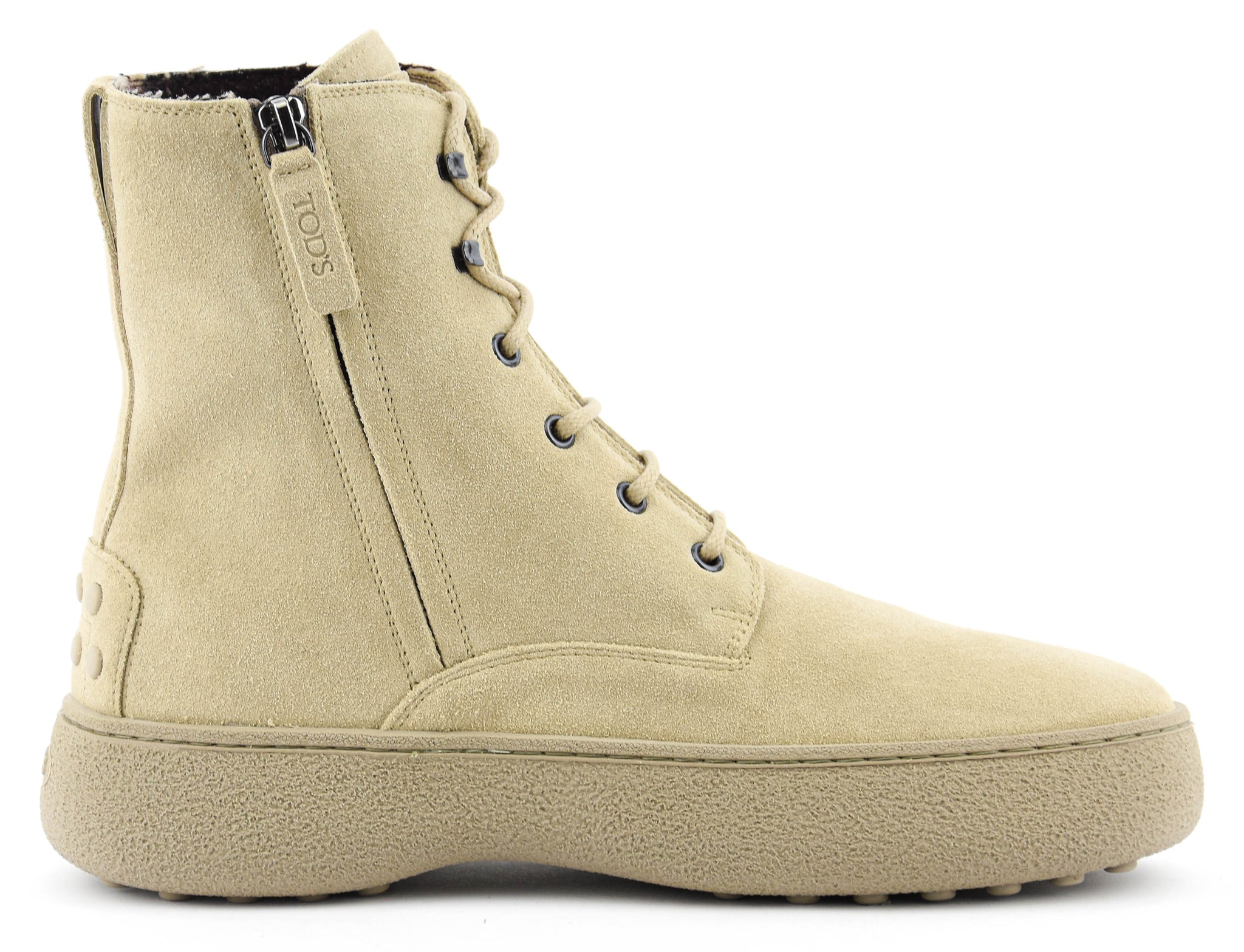 TOD'S LACE-UP ANKLEBOOT – Paul warmer