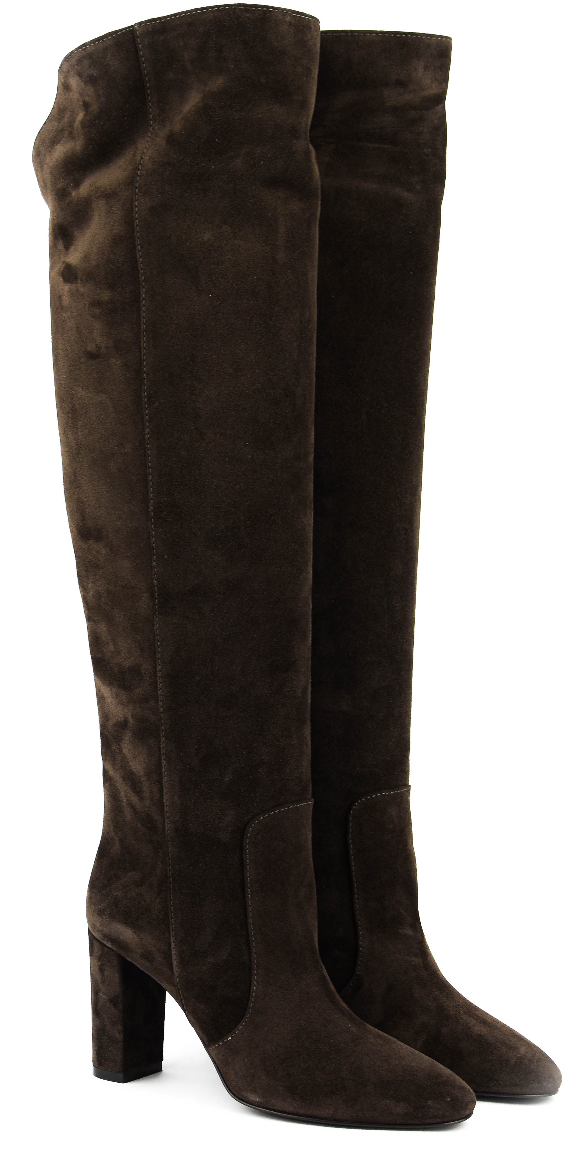 PAUL WARMER CHARLY KNEEHEIGHT BOOTS SMOOTH BROWN