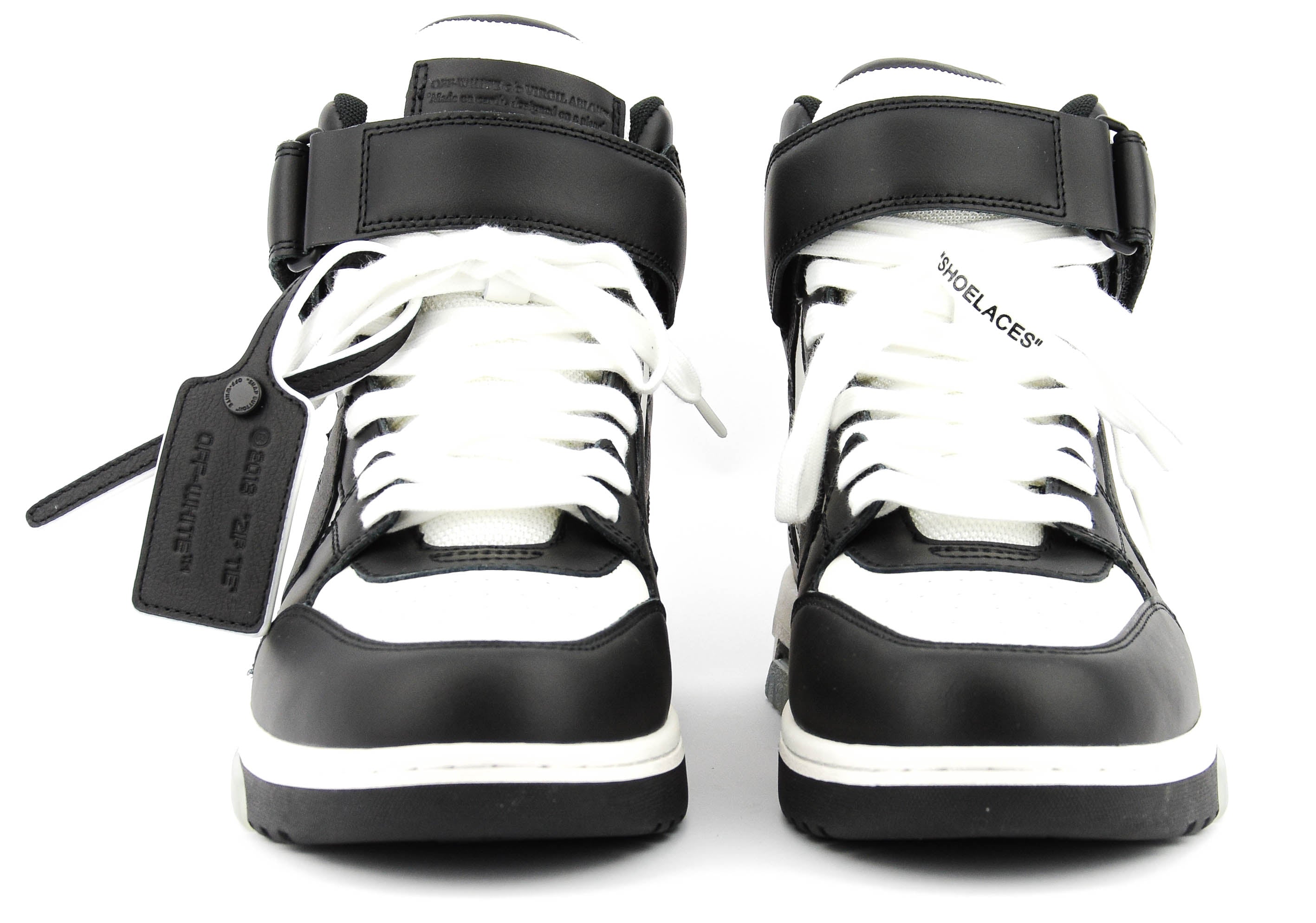 OFF WHITE OUT OF OFFICE MID TOP WHITE BLACK