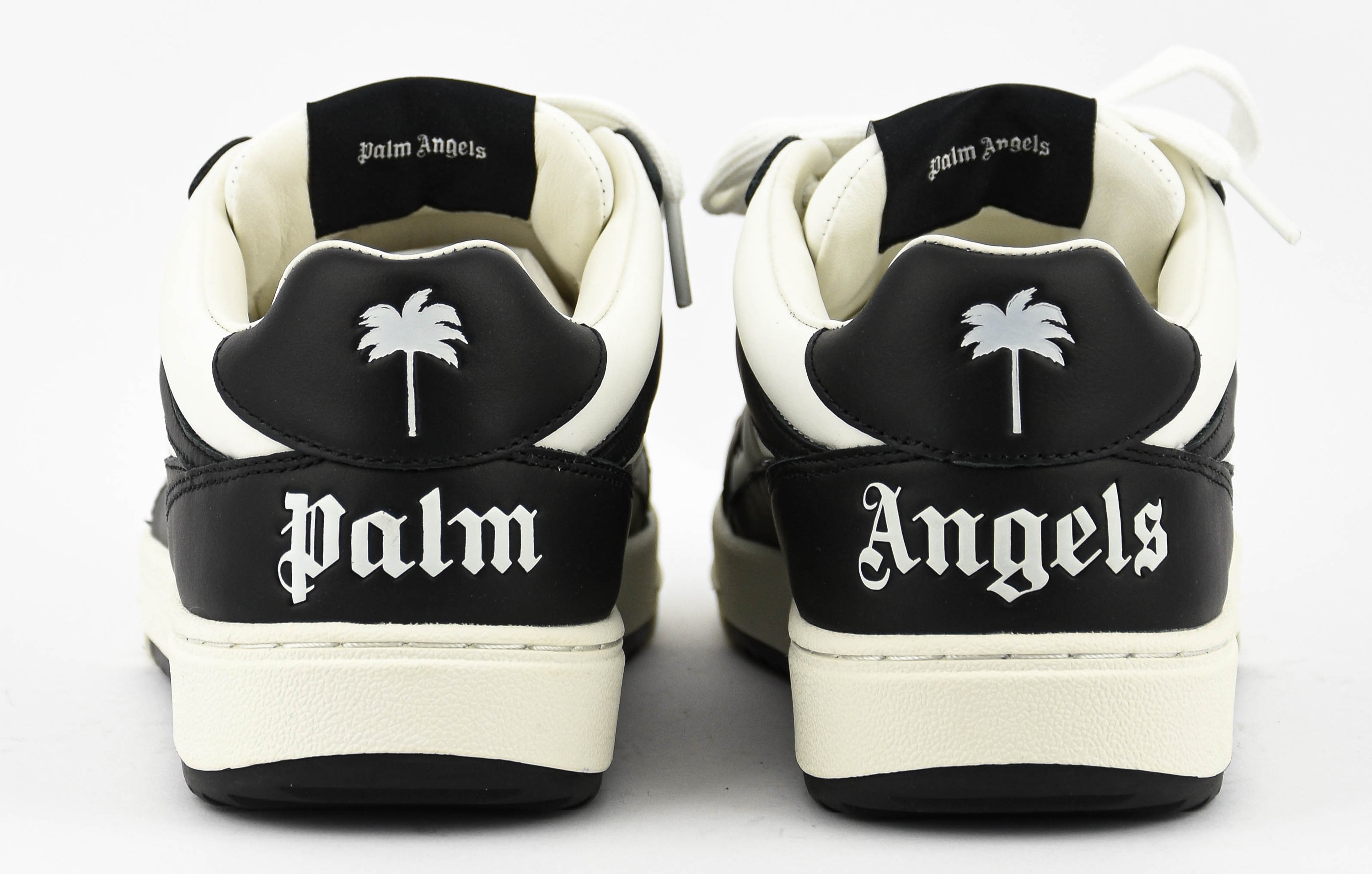 PALM ANGELS UNIVERSITY SNEAKER BLACK WHITE