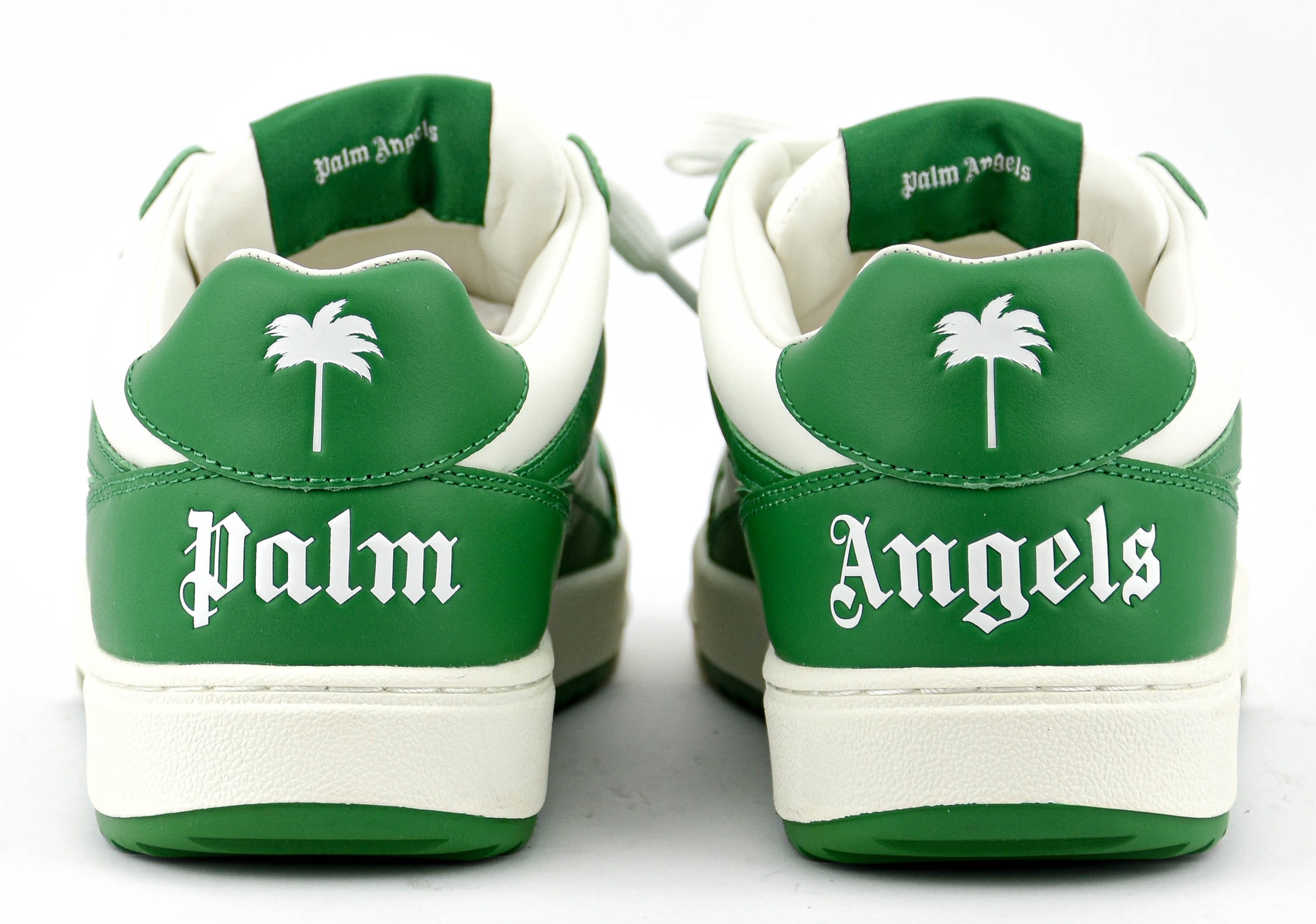 PALM ANGELS UNIVERSITY WHITE GREEN