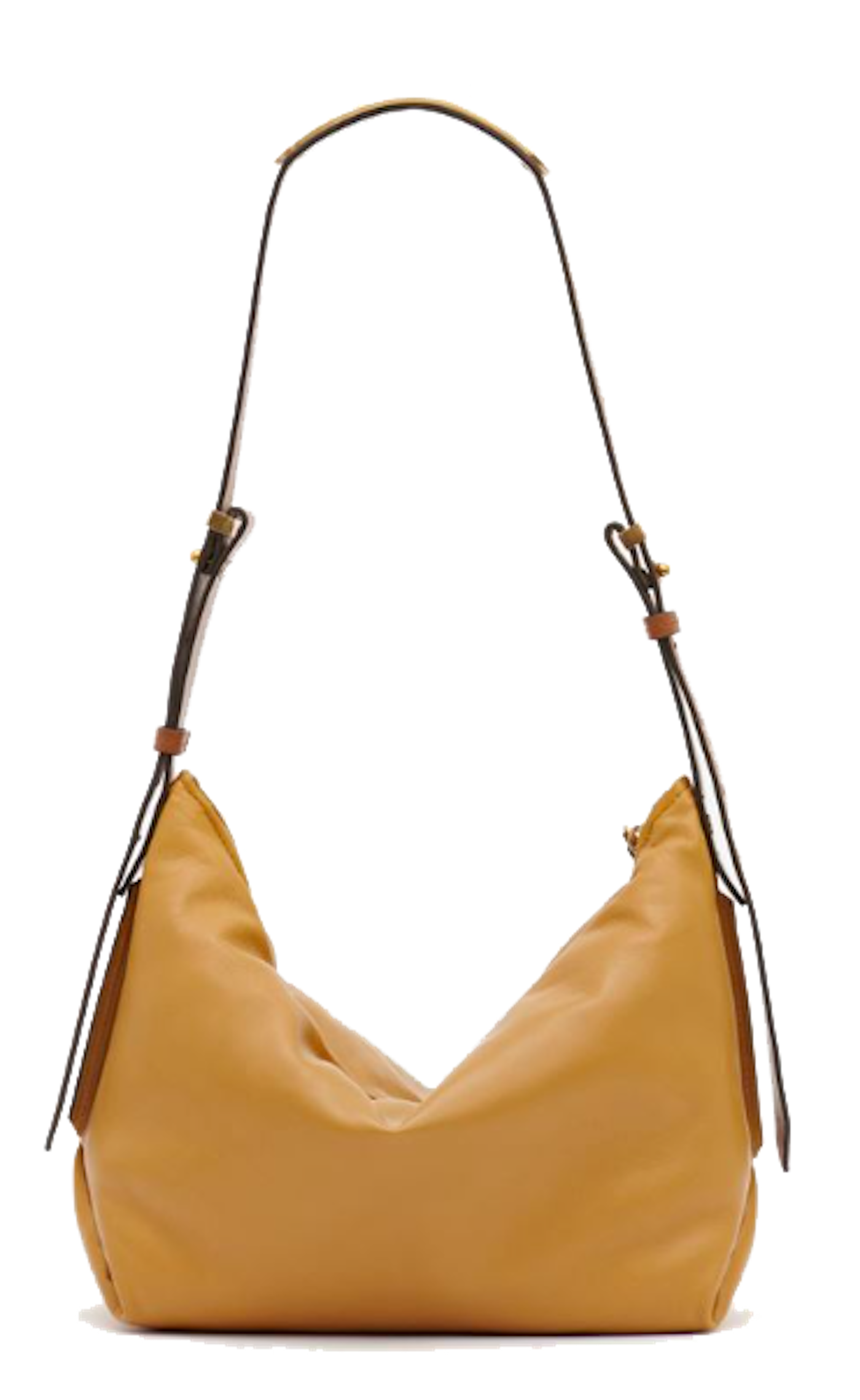 ISABEL MARANT LEYDEN HOBO BAG GOLDEN BEIGE