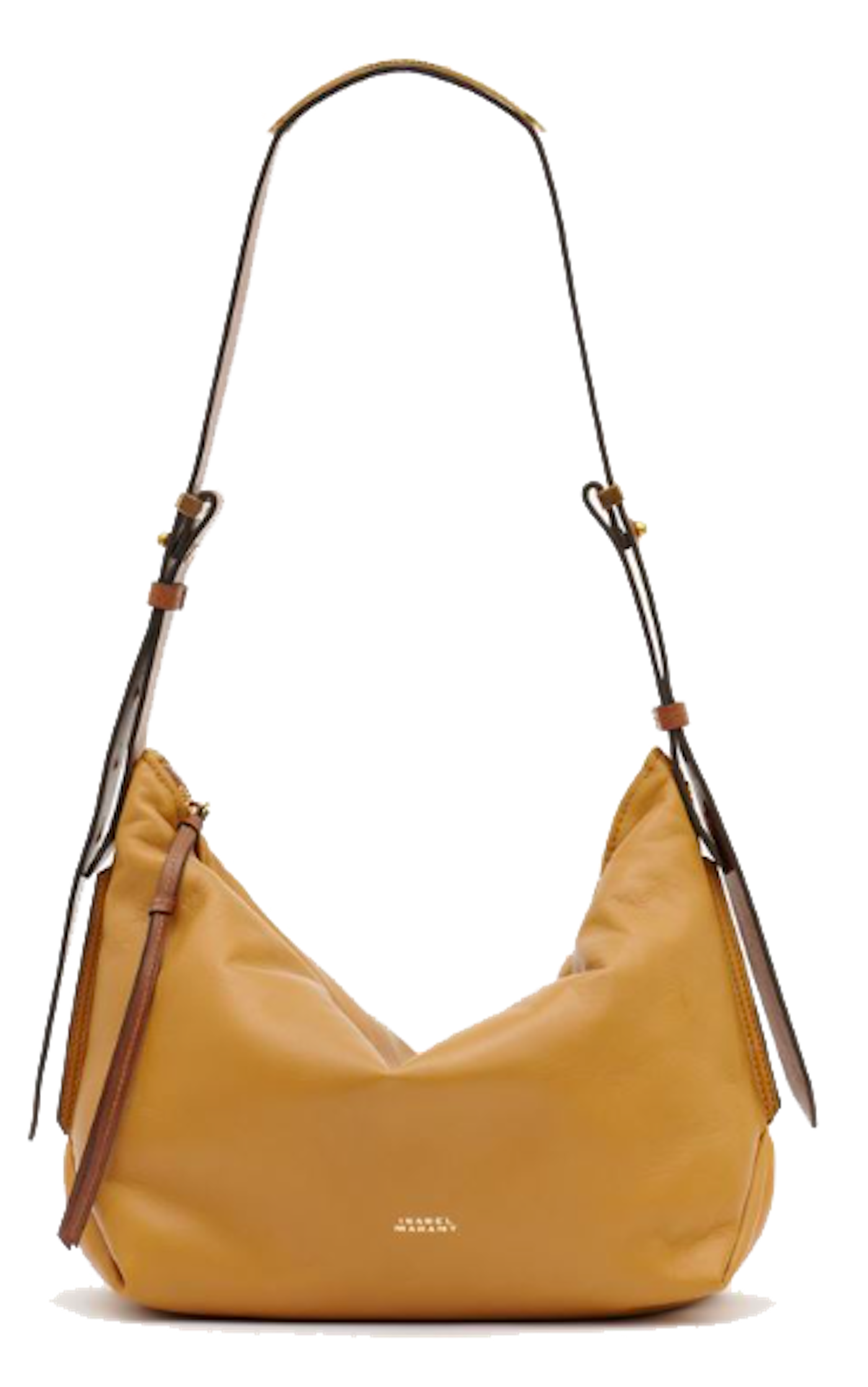 ISABEL MARANT LEUDEN HOBO BAG GOLDEN BEIGE