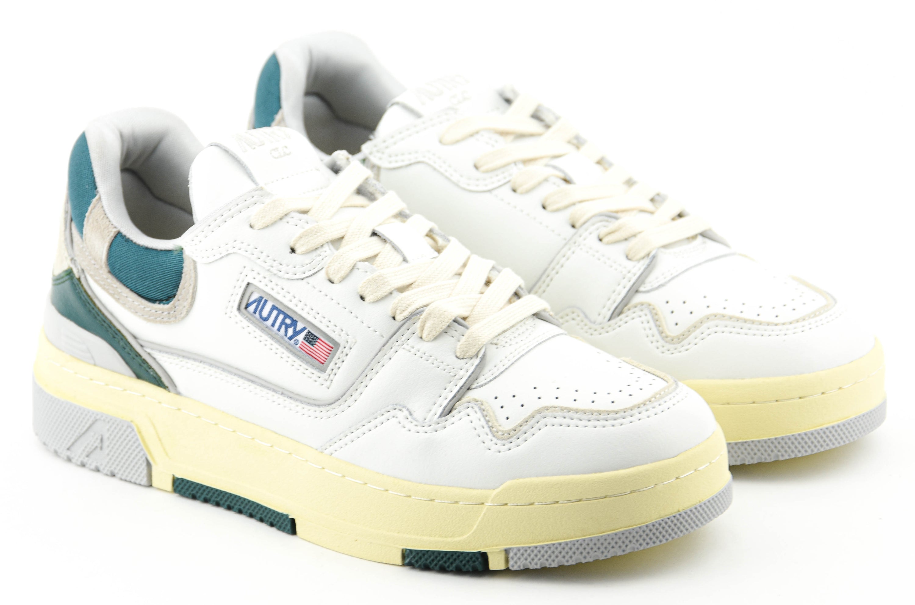 AUTRY  CLC SNEAKER WHITE FOREST