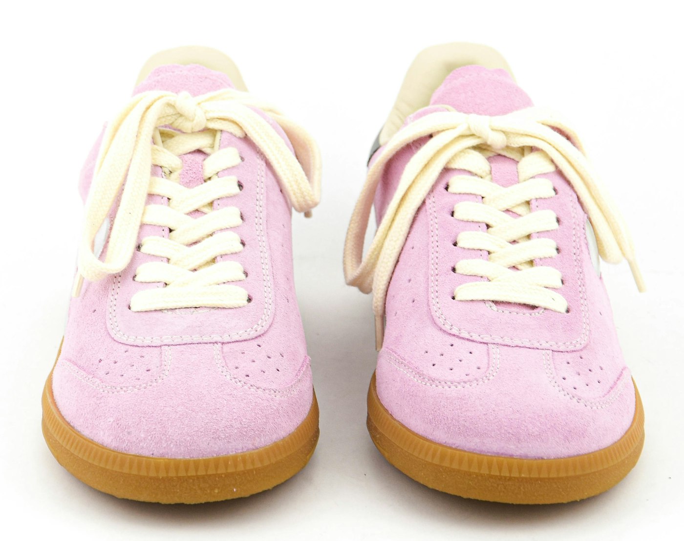 ISABEL MARANT BRYCE SNEAKER PINK SILVER