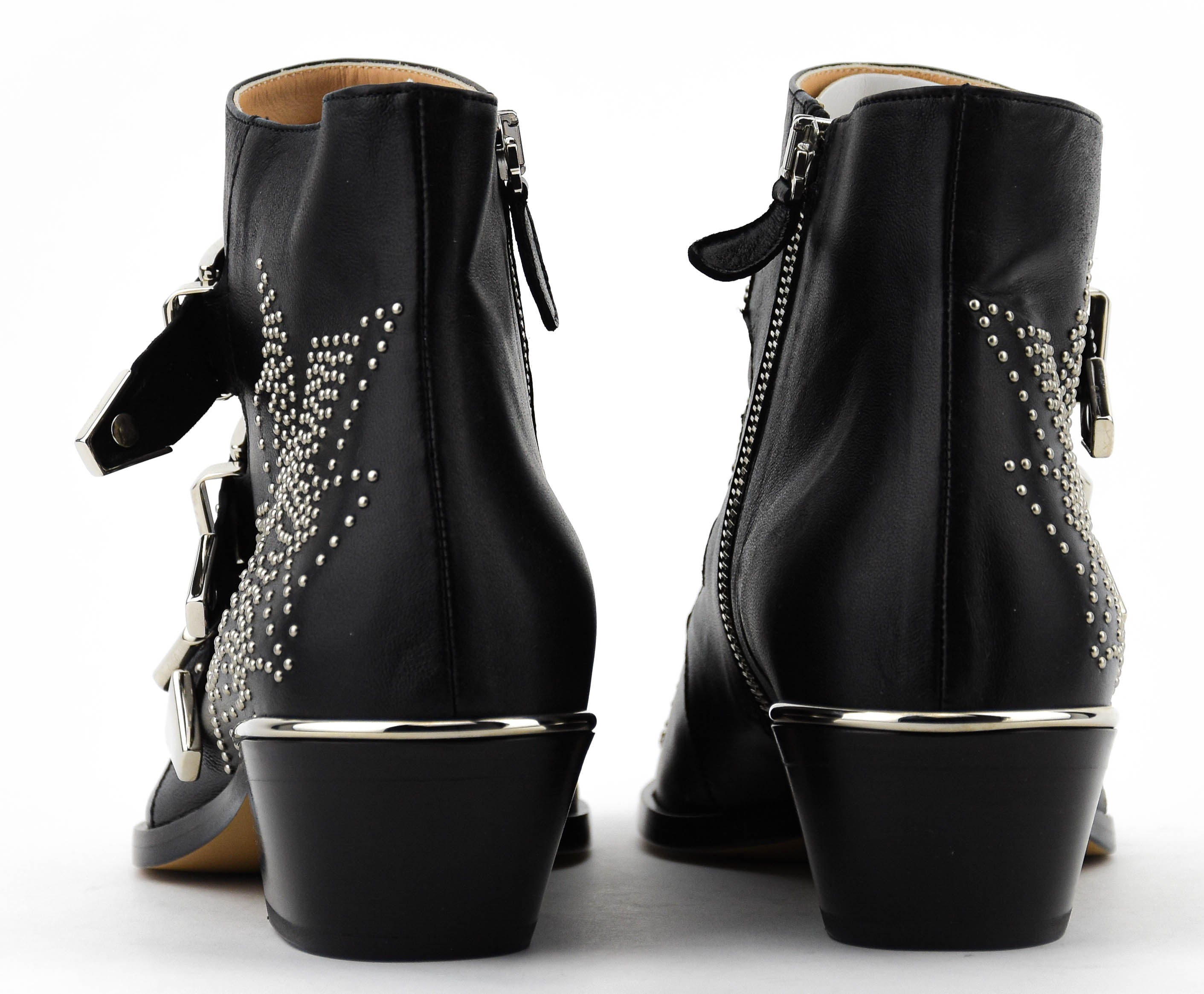 CHLOE SUSANNA BOOT BLACK SILVER