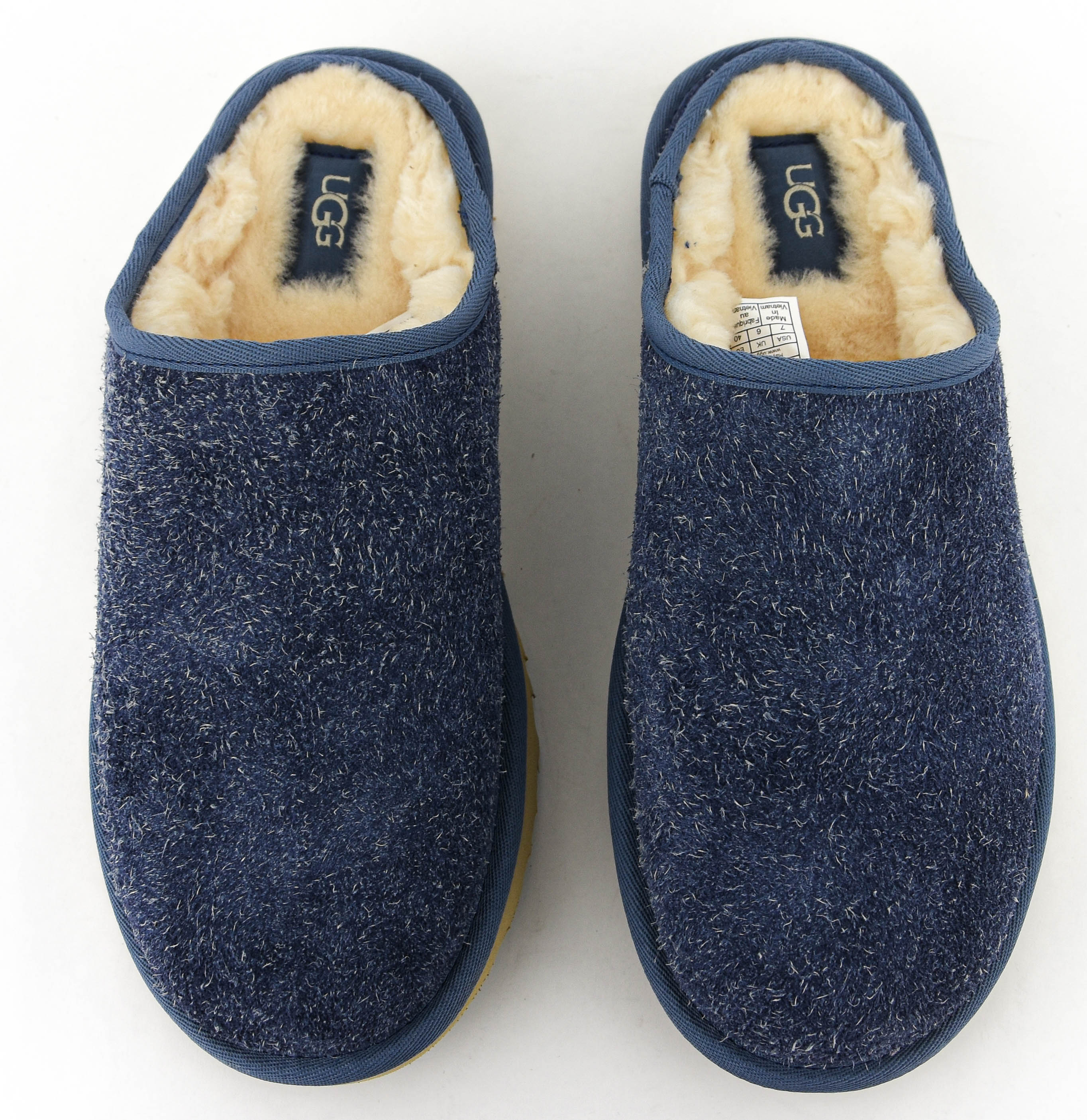 UGG CLASSIC SLIP ON SHAGGY SUEDE NIGHT AT SEA