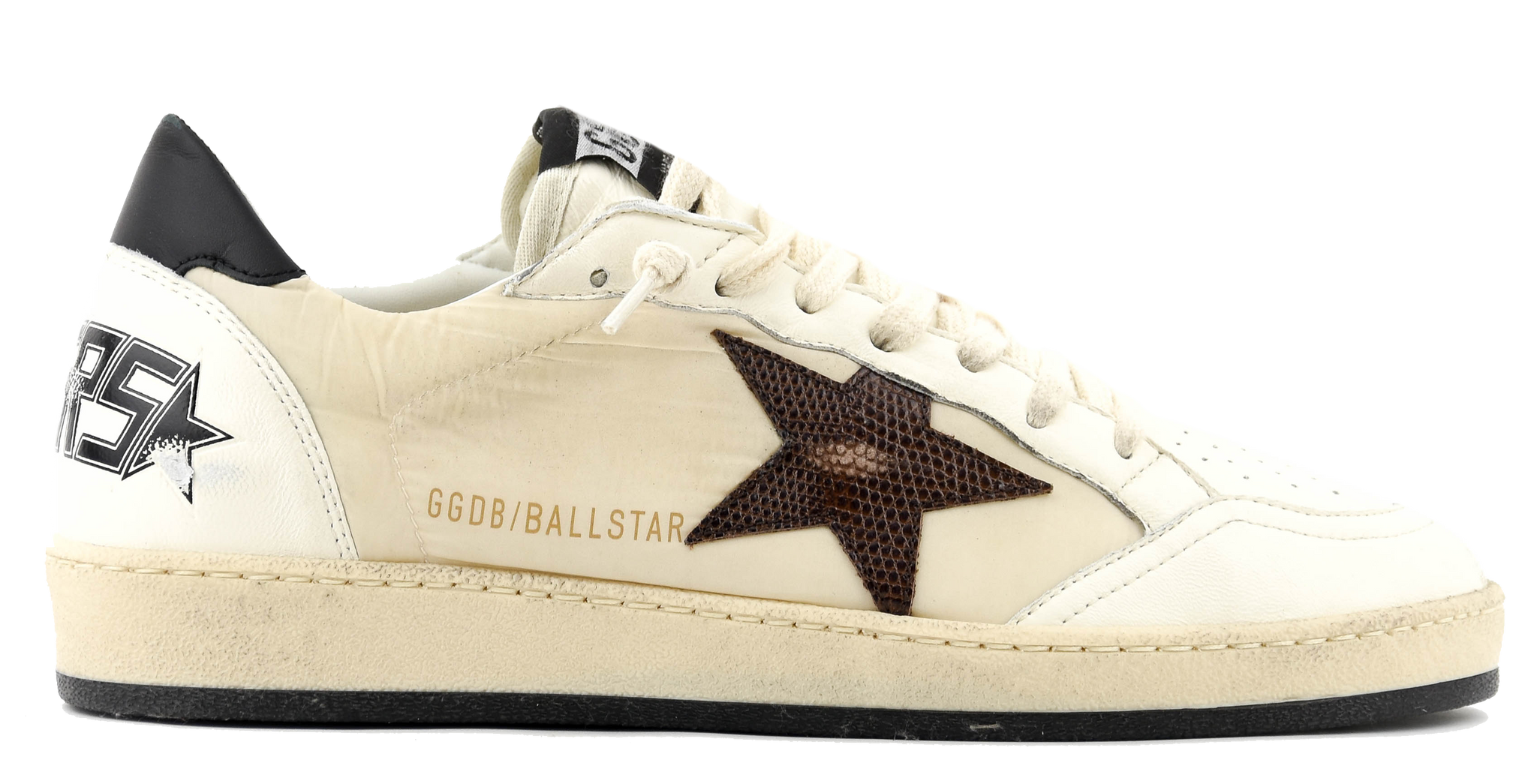 GOLDEN GOOSE BALL STAR BEIGE OPTIC WHITE Paul warmer