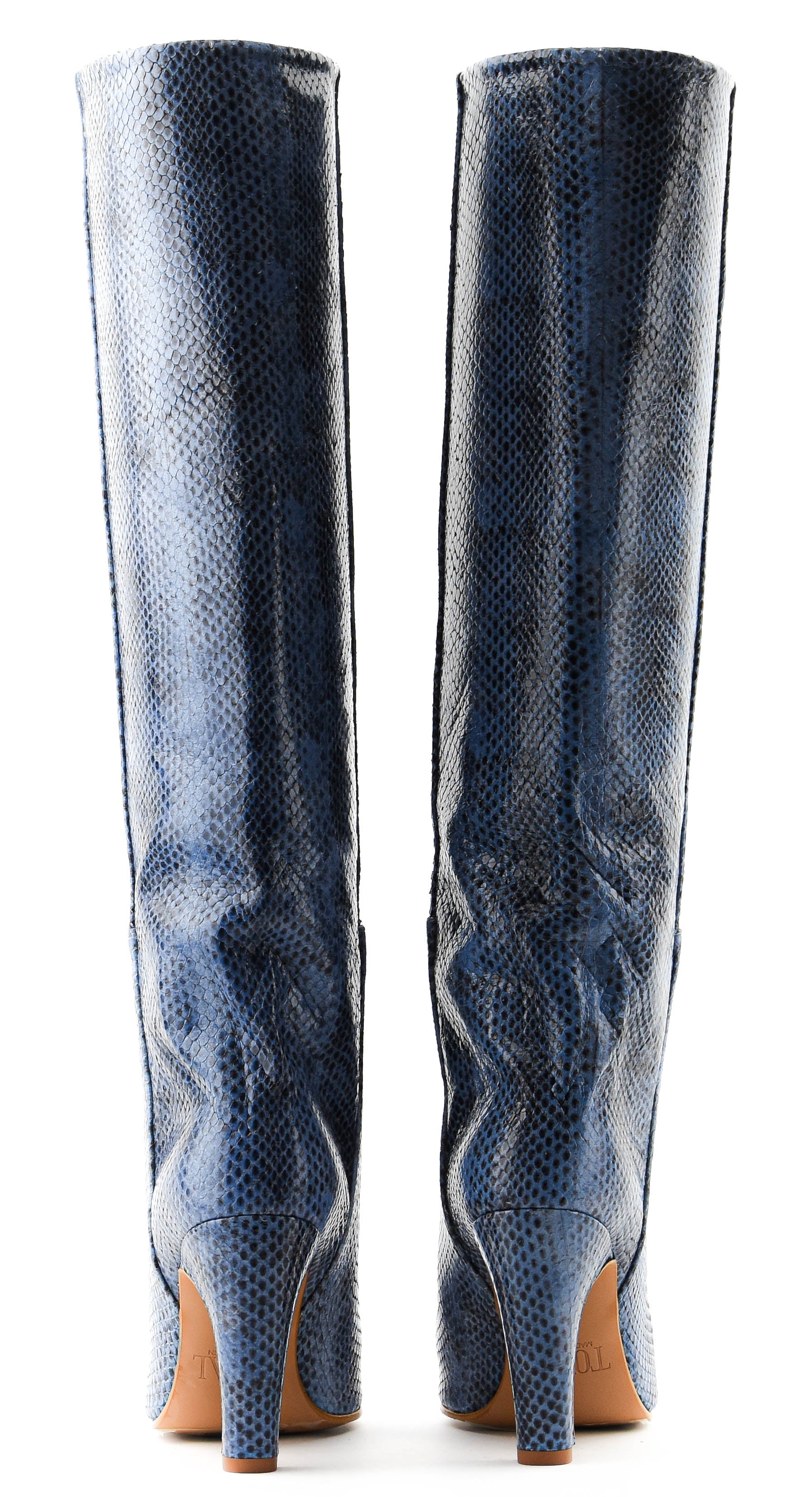 TORAL YESS BOOT SNAKE BLUE