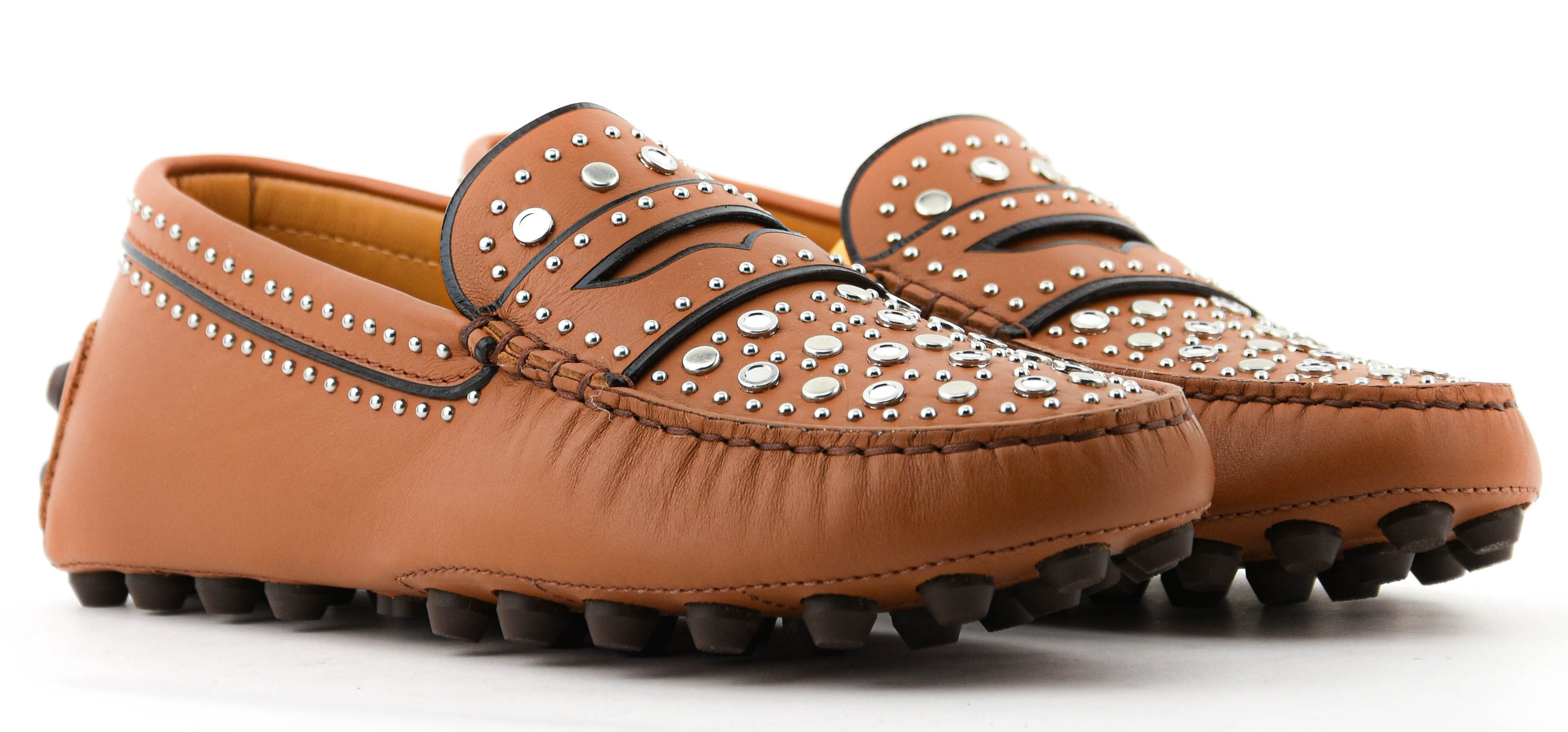 TODS STUDDED GOMMINO CUOIO