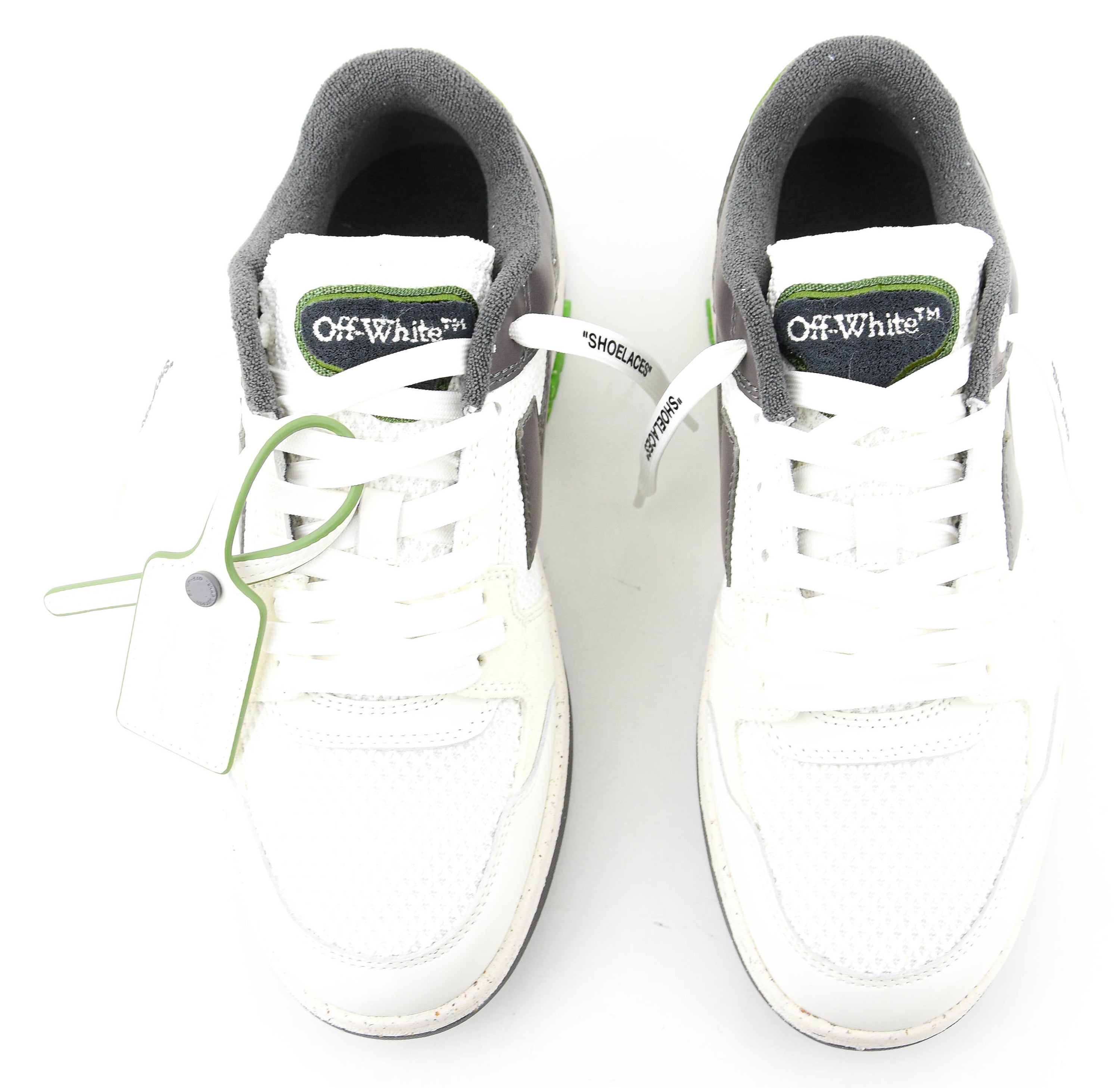 OFFWHITE SLIM OUTOFOFFICE WHITE FOREST GREEN